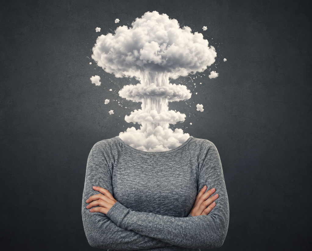 Le mental noyé par le stress
