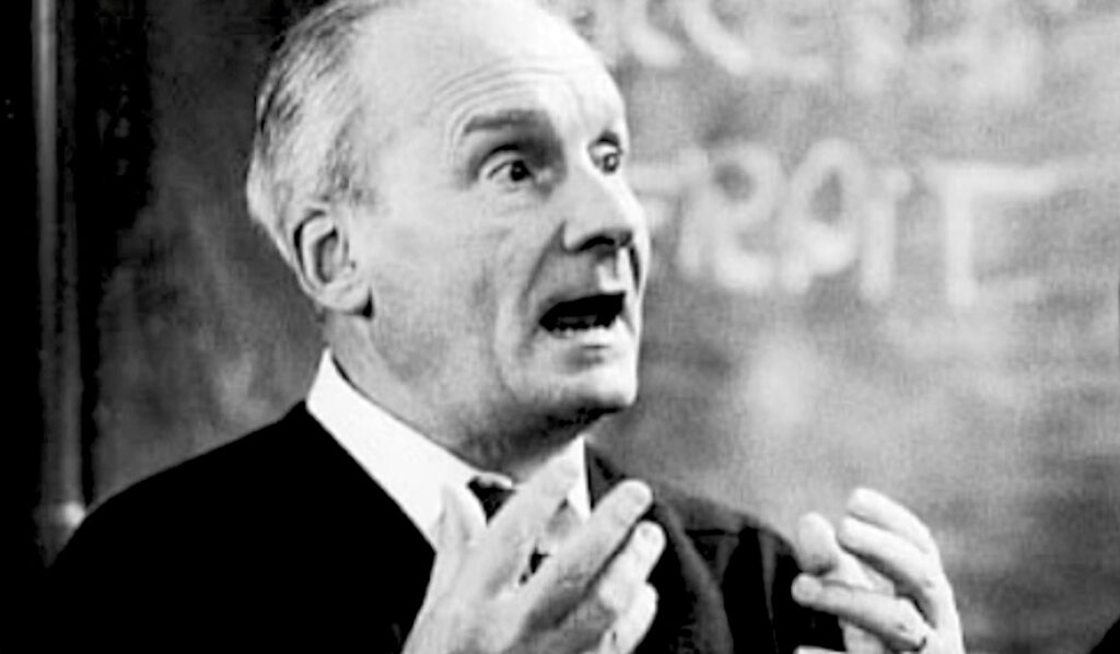 L'enseignement de Michel Bouquet au Conservatoire